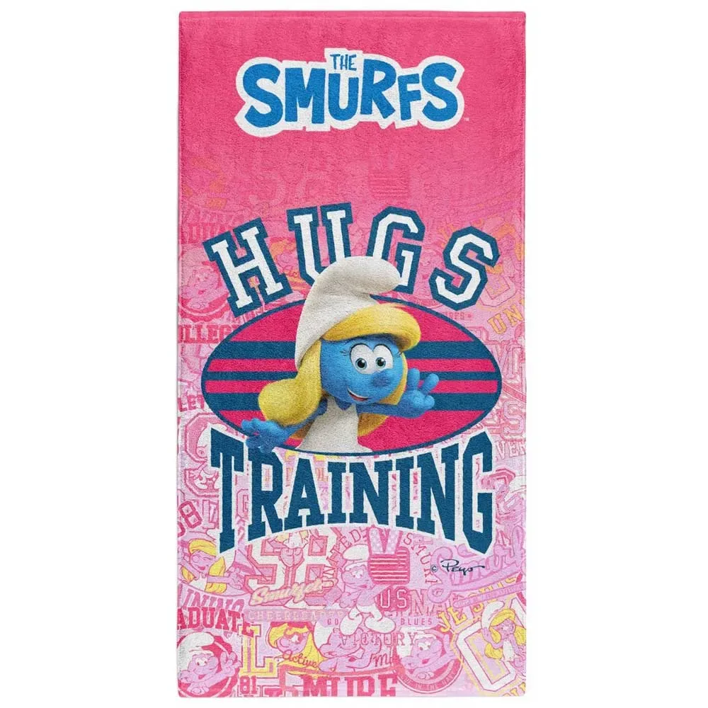 Serviette En Microfibre Smurf Hugs Multicolour One Size - OTSO - FashionsVida