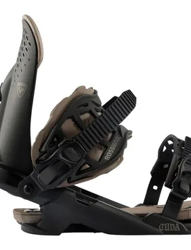 Fixations De Snowboard Cuda Black / Brown M-L - Rossignol - FashionsVida
