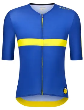 Maillot à Manches Courtes Maillot Jaune Col De La Madeleine 2025 - Santini - FashionsVida