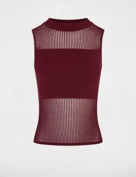 Top de mujer punto sin mangas - Morgan - FashionsVida