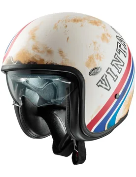 Casco Jet Vintage Btr 12 Bm Ece 22-06 - Premier - FashionsVida