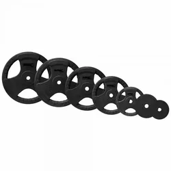 Gewichtsscheibe 10 Kg - Noir - unisex - Size: 10 Kg