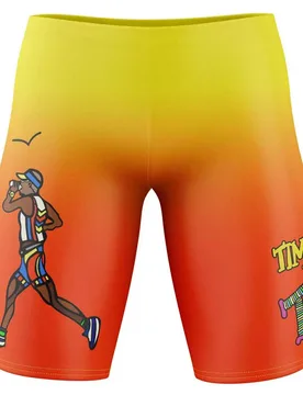 Time To Tri Run Jammer Multicolour XL Men - OTSO - FashionsVida