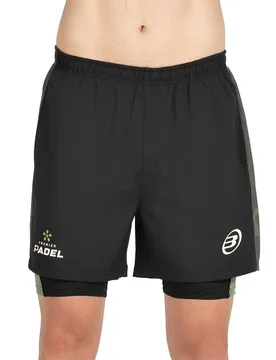 Bullpadel Pingu Shorts Black S - Bullpadel - FashionsVida