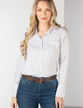Ellie II Womens Hannah Country Shirt - - Size: 22 - Rydale - FashionsVida