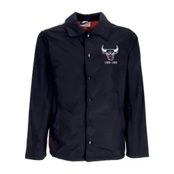 Giacca Coach Jacket Uomo Nba Big Face Coach Jacket 5.0 Hardwood Classics Chibul Black