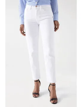 Jeans 21008063 Slim Fit White 29 - Salsa Jeans - FashionsVida