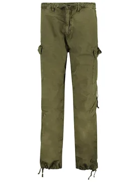 Pantaloni Cargo Low Rise Para Olive Night Green 32 - Superdry - FashionsVida