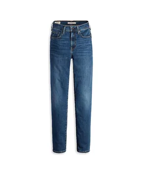 Jeans a vita alta, vestibilità dritta 724 blu 29/L34 - Levis - FashionsVida