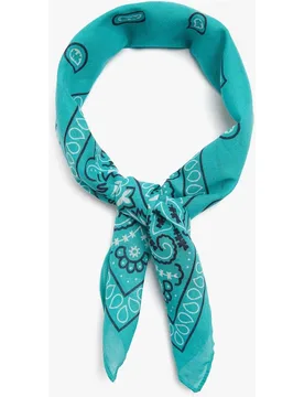 Pañuelo para el pelo 100% algodón con estampado paisley - Parfois - FashionsVida