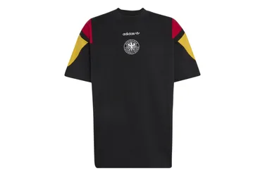 Germany EQT Tee - T-Shirt-kurzarm - schwarz - Herren - Size: M