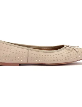 Women's 'Ebba' Ballerinas in Beige Size: 6 - Beige - Size: 6 - Hotter - FashionsVida