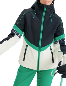 Skijacke aus PrimaLoft® Peak Chic Softshell Jacket Black für Damen aus Softshell Größe S schwarz - Roxy - FashionsVida