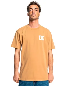 T-shirt à Manches Courtes Line Up Medal Bronze Acid Wash XS - Dc shoes - FashionsVida