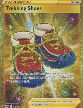 Pokemon Astral Radiance 215/189 Trekking Boots (Secret Rare) - Pokémon - FashionsVida