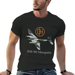 De Havilland DH.98 Mosquito twin-engined WW2 multirole combat aircraft T-Shirt summer clothes Short sleeve tee men t shirts
