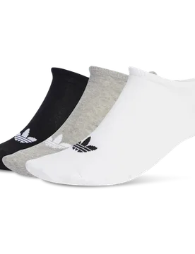 Liner Socks 3 Pairs Unisex Socken - Weiß - Größe 43-45 - Poly (Polyester) White 43-45 - Adidas - FashionsVida