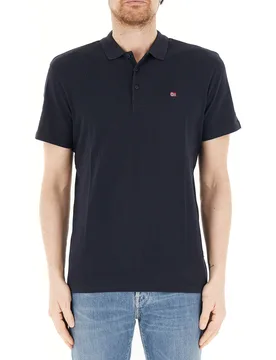 Polo maniche corte BLU SCURO L - Napapijri - FashionsVida