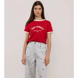 Camiseta de mujer norma estampado cap ferret