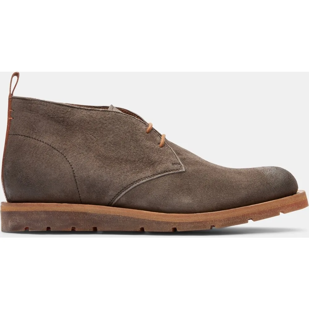 Botines de hombre de piel en color plomo - Lottusse - FashionsVida