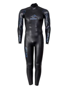 One 8-4.5mm Long Sleeve Neoprene Wetsuit Black L Men - Sailfish - FashionsVida