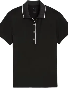 Polo Cloudspun Bridges, kurzarm, schwarz m - Puma - FashionsVida