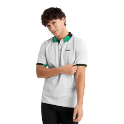 Golf Polo A Maniche Corte Madison Silver Marl L