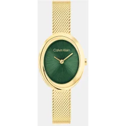 Reloj de mujer Twisted Bezel 25100152 de acero dorado