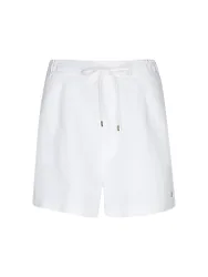 Leinenshorts blanco XS