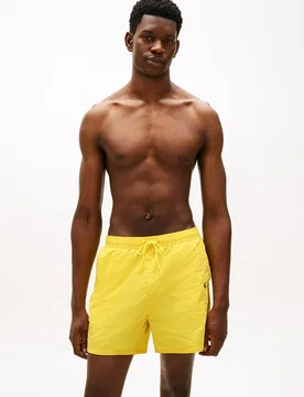 Bañador de caballero liso con cintura ajustable - Tommy Hilfiger - FashionsVida