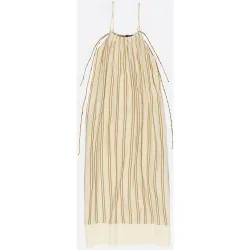 Vestido de tirantes finos rayas