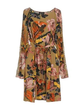 Mini-Kleid Damen Kamel XS Damen - TWINSET - FashionsVida
