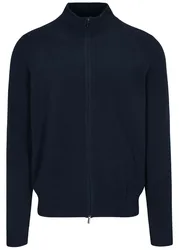 XXL Cardigan mit Zip, uni male