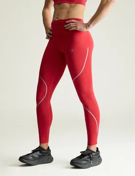 Leggings da running by Stella McCartney XS Soft Carmine - Adidas - FashionsVida