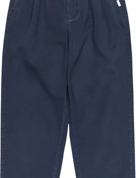 Pantalon chino - Big Pleated Chino Eclipse Navy en Coton - Taille 40 - Element - FashionsVida