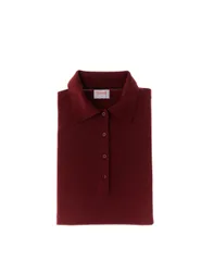 SUN68 Polo lana cotone BORDEAUX L