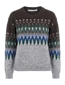 Pullover Damen Grau S Damen - Acne Studios - FashionsVida