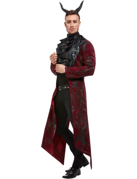 Sexy Teufel-Kostüm für Herren Halloweenkostüm schwarz-rot - male - RUBIES NL - FashionsVida