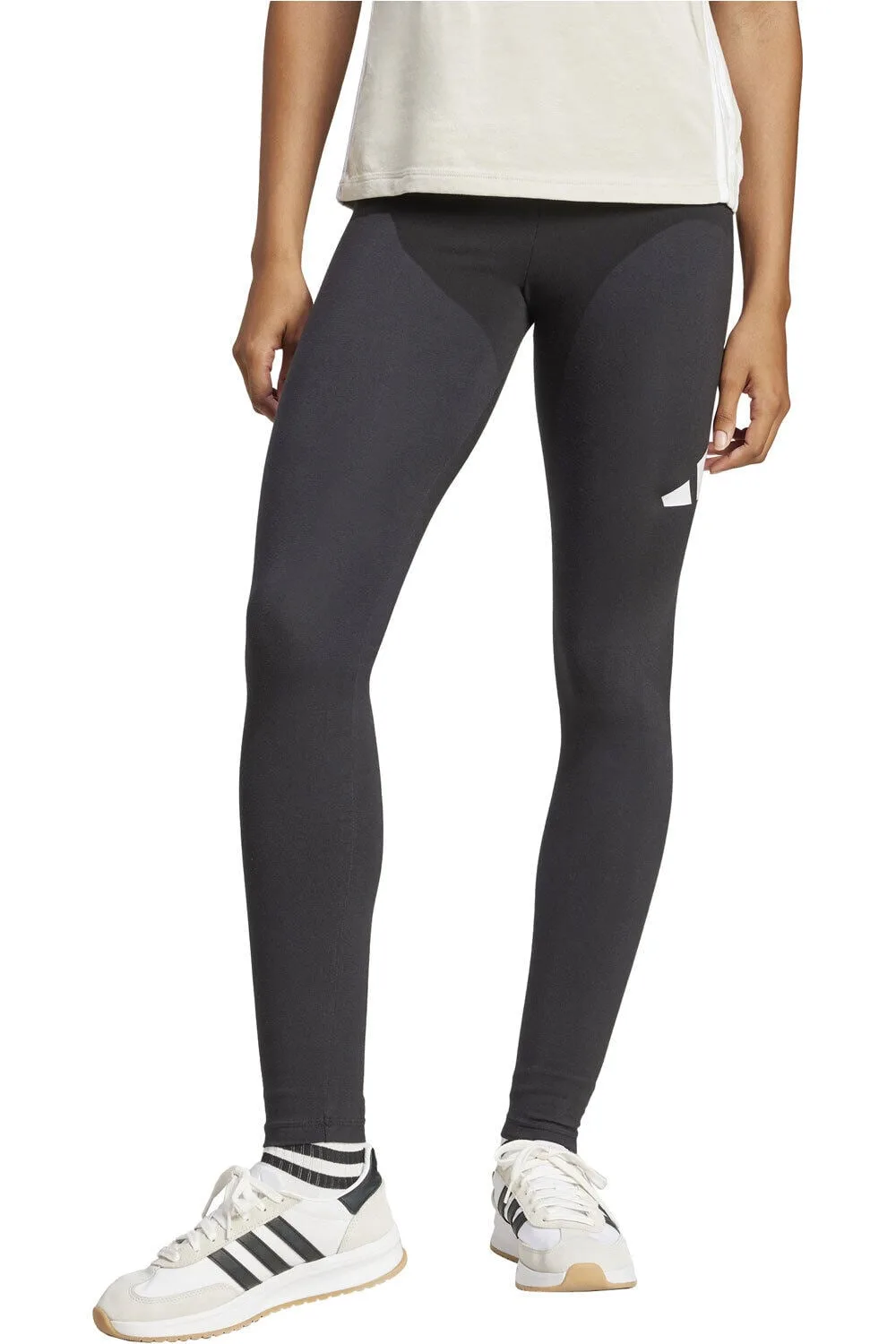 Essentials big logo pantalón mujer Negro (S) - Adidas - FashionsVida