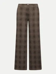 Jerseyhose Naley Retro Glencheck Braun 42