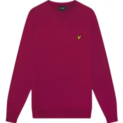 Mens Brand Logo Rich Burgundy Sweatshirt Cotton - Size X-Large