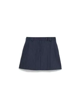 PINSTRIPE MINI SKIRT female - S - FashionsVida