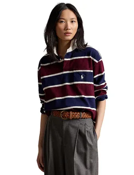 Ralph Lauren Polo rosso scuro M - Ralph Lauren - FashionsVida