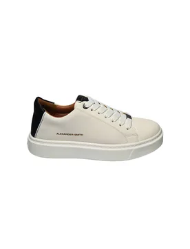 Albbldm-9066-wbk Uomo Pelle Bianco - Alexander Smith - FashionsVida