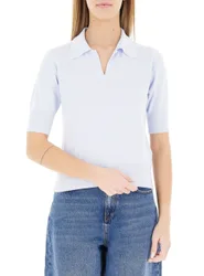 Polo in maglia CELESTE M/L
