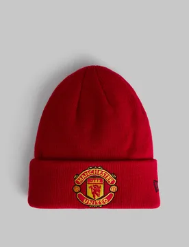 Manchester United Red Kids Cuff Beanie CHILD - New era - FashionsVida