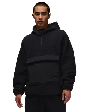 Flight Herren Kapuzenpullover - Schwarz - Größe M - Baumwoll-Jersey Black M - Jordan - FashionsVida