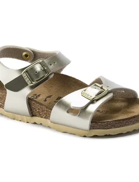 Rio Electric Metallic Gold 1014829 - Birkenstock - FashionsVida