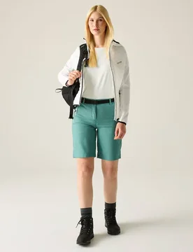Women's Andreson Stretch Water-Repellent Hybrid Quilted Jacket in Cool White Size: 18 - Cool White - Size: 18 - Regatta - FashionsVida