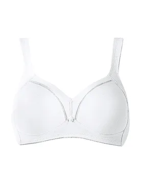 Reggiseno senza ferretto COTTON 01 bianco bianco 80D - Triumph - FashionsVida